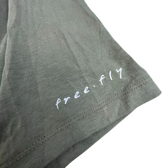 Free Fly Polo Shirt Mens XXL Green Performance Bamboo Short Sleeve Casual - Picture 3 of 9